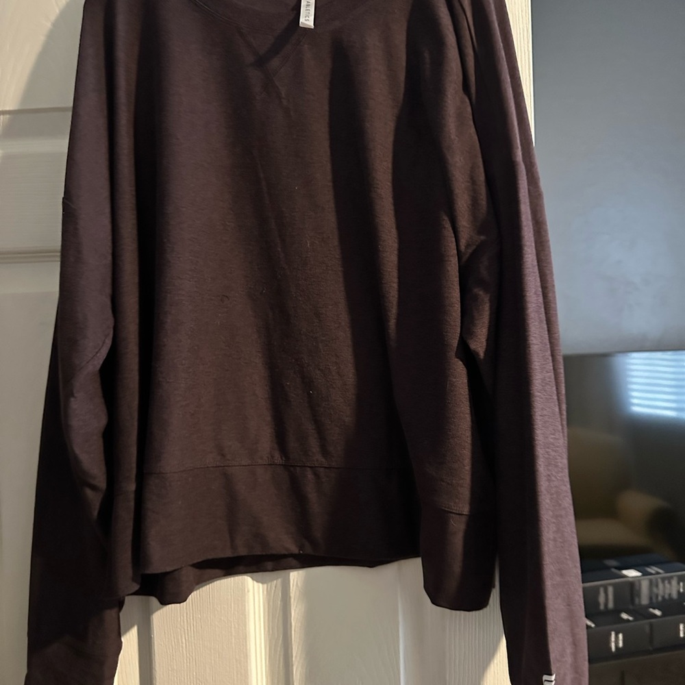 Fabletics Dark dark purple Long Sleeve Top